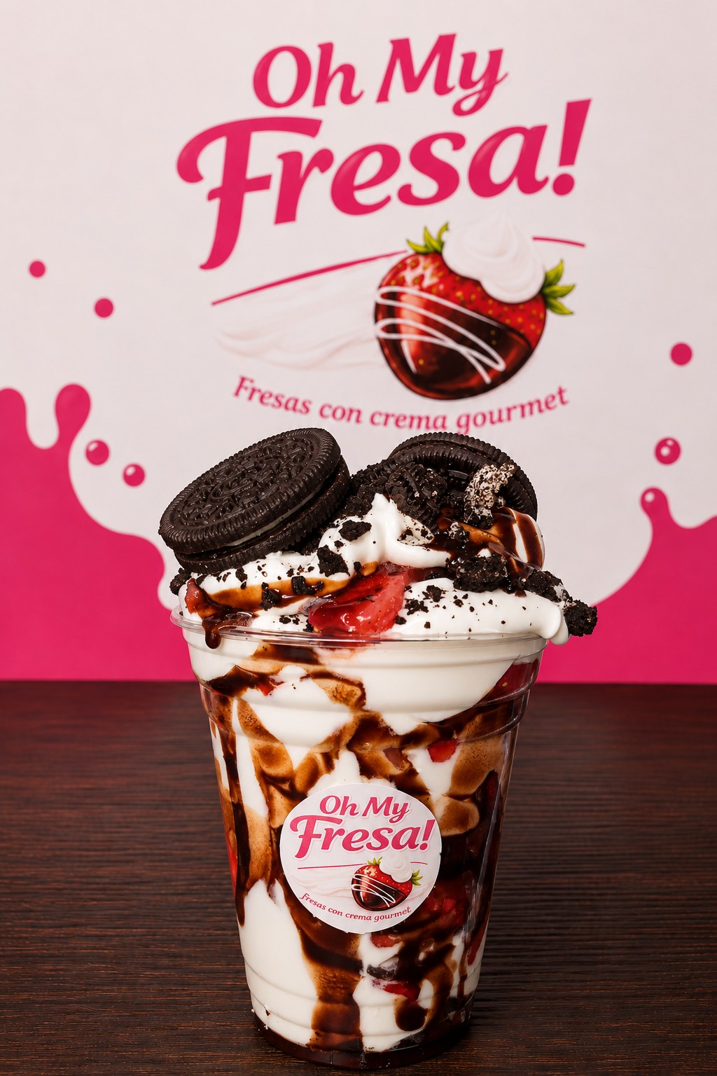 Fresas especiales 8 oz